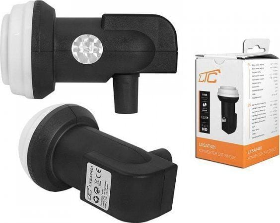 Konverter/adapter SAT SINGLE LTC, svart