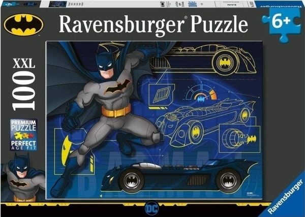Ravensburger Batman 13262, 6 År - 100 brikker
