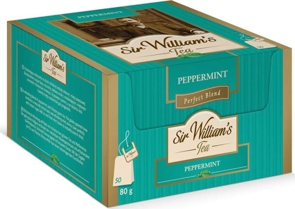 Sir Williams te English Peppermint 50 påsar