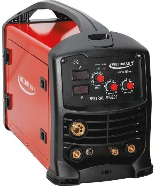 WELDMAN halvautomatisk sveiseinverter Mistral MIG200