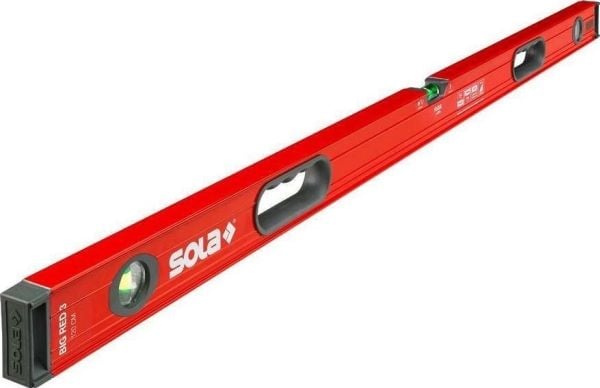 SOLA vaterpass BIG RED 3 180 cm nøyaktighet 0,3 mm/m