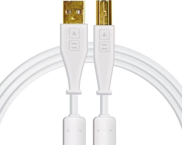 Kabel USB DJ TECHTOOLS DJ TECHTOOLS- Chroma Cable USB 1.5 m- prosty- biały