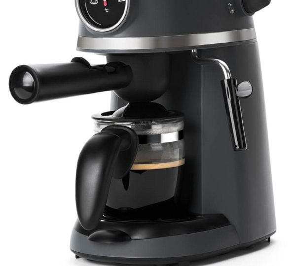 Black & Decker BXCO800E, Espressomaskin, Malat kaffe, 800 W, Svart