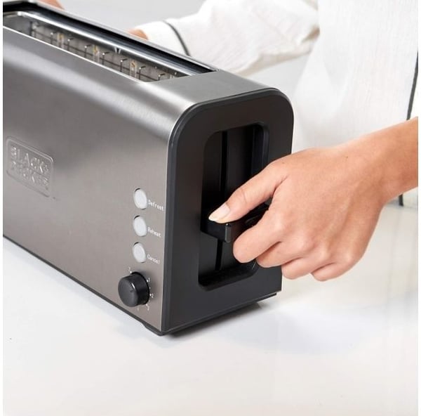 BLACK+DECKER BXTO1000E - Leivänpaahdin - 2 viipaletta - 1 pidike