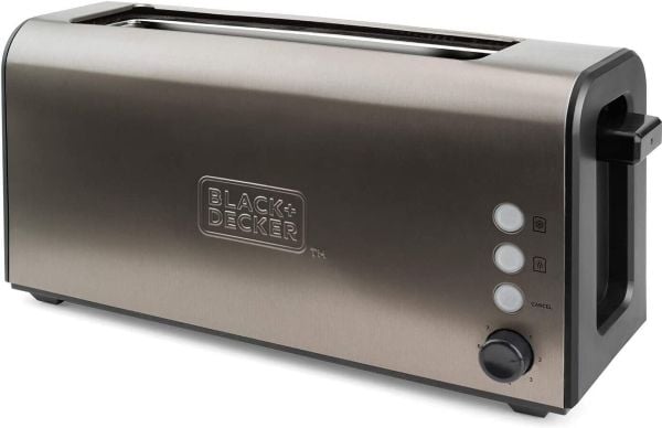 BLACK+DECKER BXTO1000E - Brødrister - 2 skive - 1 Spor