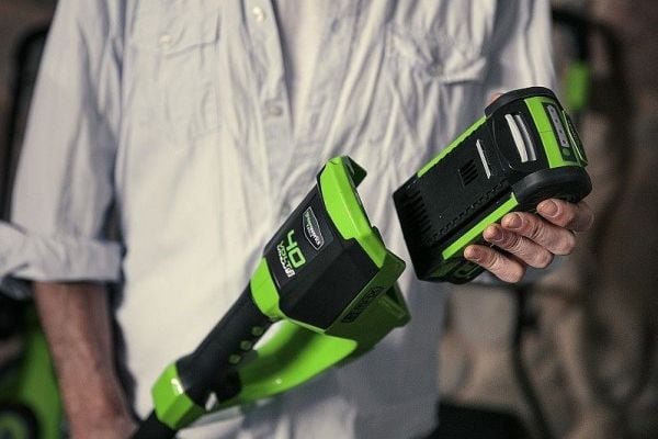 Greenworks G40LT, Siimatrimmeri, 30 cm, Terä, D-lenkkinen kahva, 1,65 mm, 7000 RPM