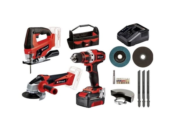 Einhell Einhell TE-TK 18/3 Li værktøjssæt med 4 dele