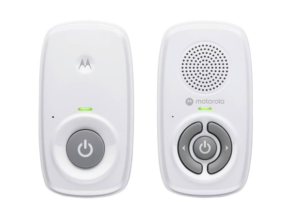 Motorola AM21, DECT-babytelefon, 300 m, Hvit, Batteri