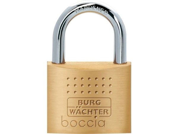 BURG-WÄCHTER 450 Boccia, Tradisjonell, Nøkkellås, Gull, Metallisk, Solid messing, Herdet stål, U-formet
