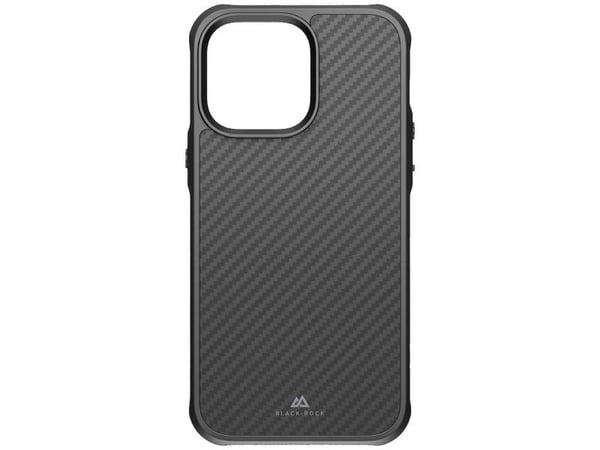Black Rock Cover Robust Carbon für Apple iPhone 14 Pro Max, Schwarz (00215196)