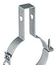 Rörhållare Pluvia ø125x133mm justerbar