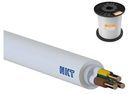 NKT installationskabel med CPR brandklass B2ca för fast installation - (500 meter)
