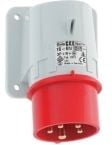 Paneelipistorasia CEE 5P 16A 380V H6 84x84 L