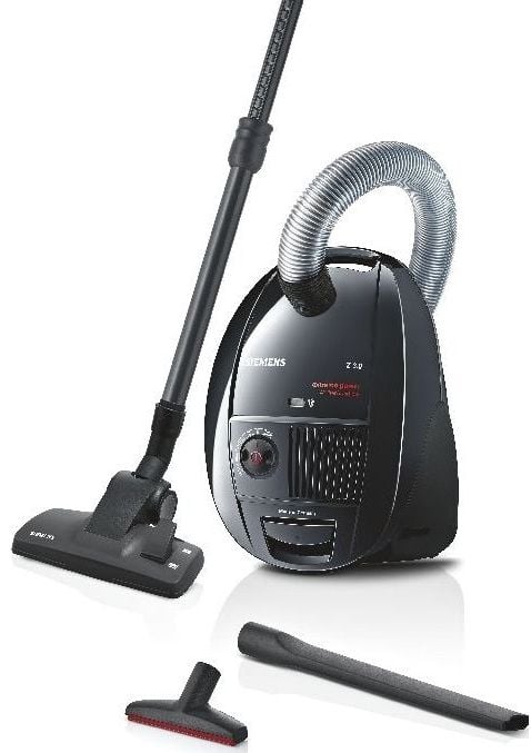 Siemens Z3.0 Extreme Power VSZ3XTRM11 - Støvsuger - beholder - pose - 1400 W - sort