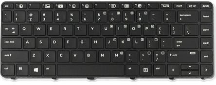 HP Premium - Erstatningstastatur for bærbar PC - Storbritannia - for ProBook 440 G4 Notebook