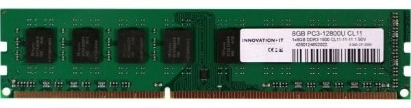 Innovation PC 670433, 8 GB, 1 x 8 GB, DDR3, 1600 MHz, 240-pin DIMM