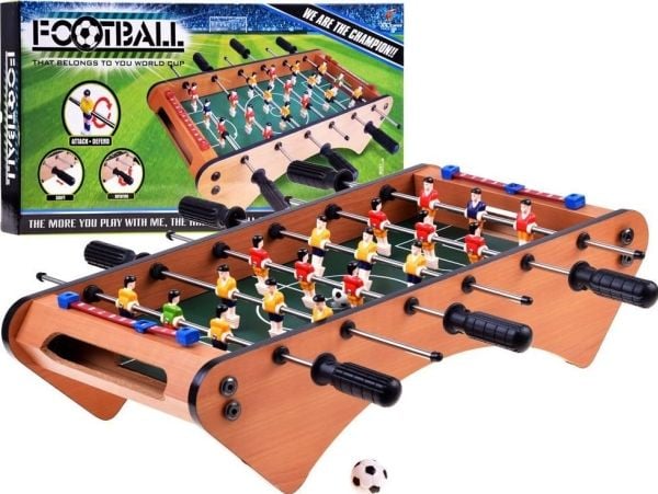 Jokomisiada Foosball Mini puinen pöytäpeli Peli