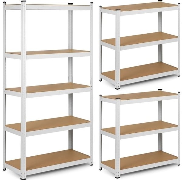 Humberg metallhylla för förråd 180x90x40 (4847)