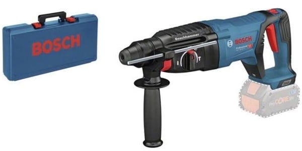 Bosch AKKUBOREHAMMER GBH 18V-26D SOLO CASE -KASSI - SOLO