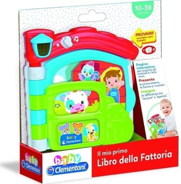 Clementoni Baby Farm puhuva kirja 17652