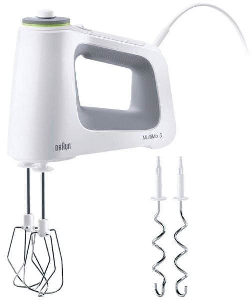 Braun MultiMix 5 HM 5100 WH - Håndmikser - 700 W - hvit/grå