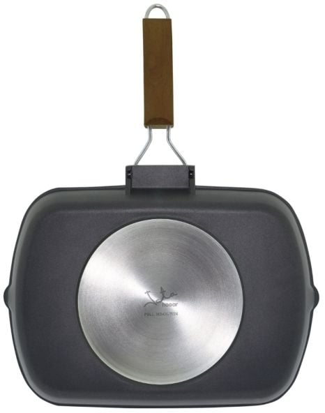 JATA GP35 Kilimanjaro, Rektangulær, Grillpanne, Sort, PFLUON, Kilimanjaro, Aluminium