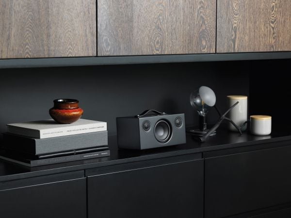 Audio Pro Addon C5 MkII - kaiutin - langaton - Bluetooth, Wi-Fi - sovellusohjattu - 2-tie - musta