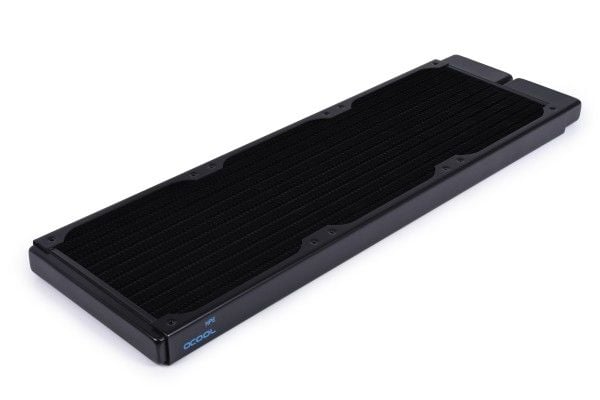 Alphacool 14437, Radiator, Kopper, Stål, Sort, 1/4", 0,8 stang, 3,6 vifter