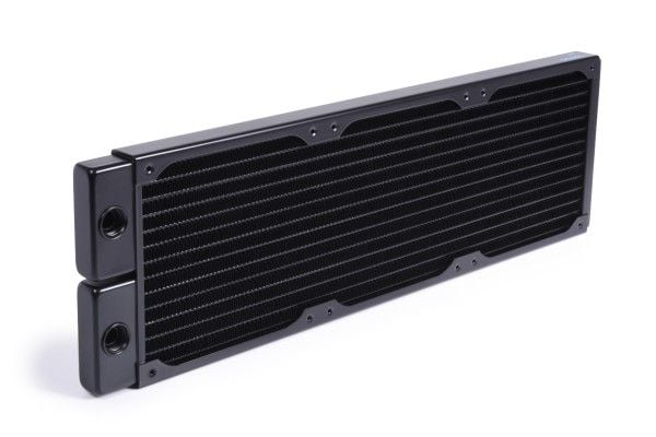 Alphacool 14437, Radiator, Kopper, Stål, Sort, 1/4", 0,8 stang, 3,6 vifter