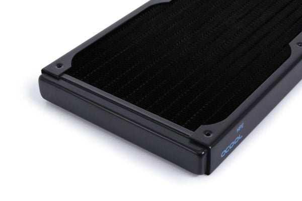 Alphacool 14437, Radiator, Kopper, Stål, Sort, 1/4", 0,8 stang, 3,6 vifter