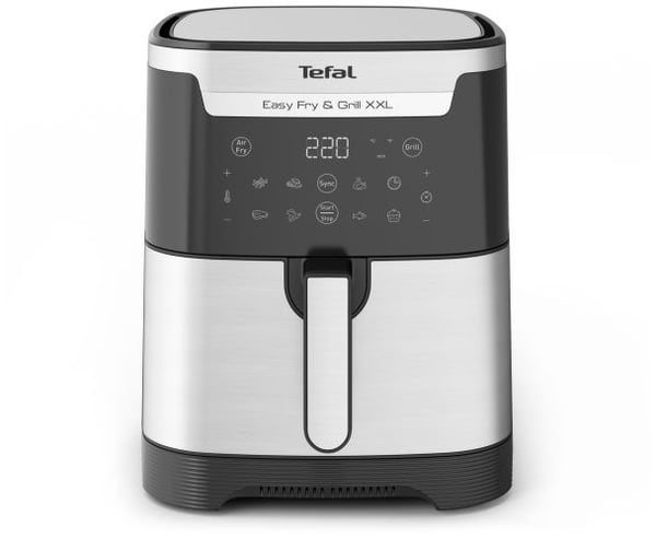 Tefal Easy Fry & Grill XXL EY801D15 - Varmluftsteker - 6.5 liter - 1.83 kW - rustfritt stål
