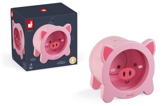 Janod Swinka Puinen säästöpossu