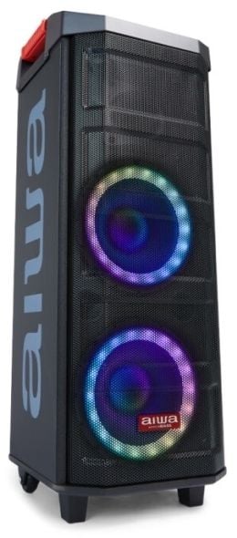 Aiwa Ktbus-608, 2-veis, 2.0 kanaler, Ledning & Trådløs, 80 W, 55 - 18000 Hz, Sort