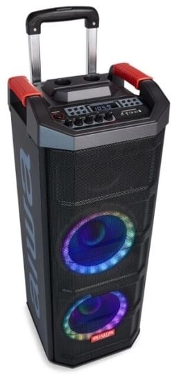 Aiwa Ktbus-608, 2-veis, 2.0 kanaler, Ledning & Trådløs, 80 W, 55 - 18000 Hz, Sort