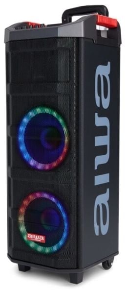 Aiwa Ktbus-608, 2-veis, 2.0 kanaler, Ledning & Trådløs, 80 W, 55 - 18000 Hz, Sort