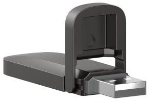 Dahua Technology DHI-USB-S806-32-256GB, 256 GB, USB Type-A, 3.2 Gen 2 (3.1 Gen 2), 520 MB/s, Med lokk, Grå