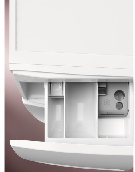 Electrolux EW9WN249W, Frontmatet, Frittstående, Hvit, Venstre, Knapper, Rotasjon, LED