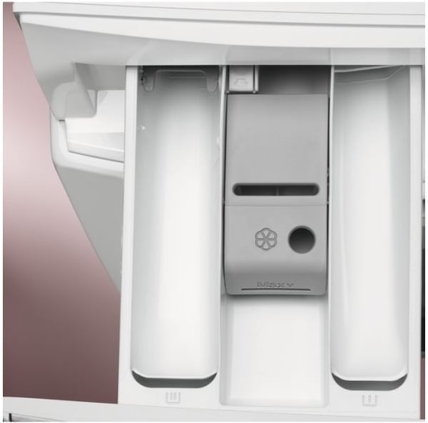 Electrolux EW9WN249W, Frontmatet, Frittstående, Hvit, Venstre, Knapper, Rotasjon, LED