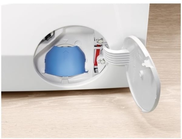Electrolux EW9WN249W, Frontmatet, Frittstående, Hvit, Venstre, Knapper, Rotasjon, LED