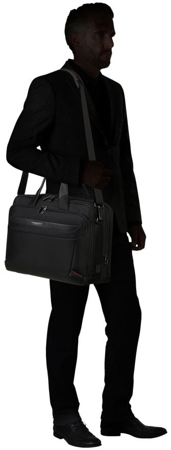 Samsonite PRO-DLX 6, koffert, 43,9 cm (17,3"), utvidbar, skulderstropp, 1,5 kg