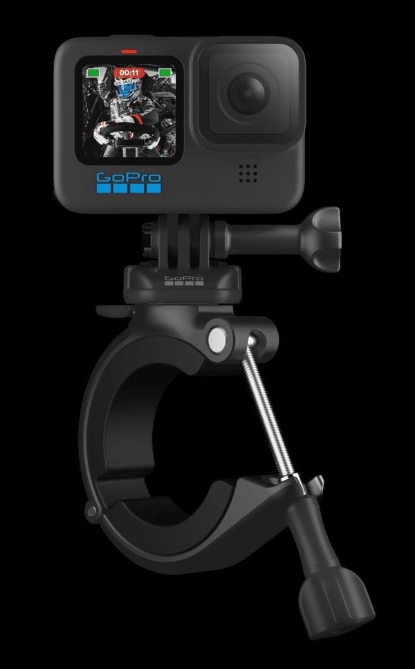GoPro Large Tube Mount, Kameran kiinnitys, Musta