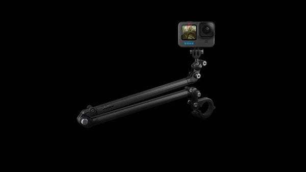 GoPro Boom + Bar Mount - Stödsystem - styrstångsmontering - styrstång, monteras på stång, platspostmontering - för HERO10; HERO11; HERO12; HERO5; H...