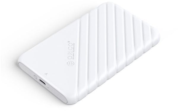 Orico diskinnsats 2,5" USB-C 3.1 6Gbps hvit (25PW1C-C3-WH-EP)