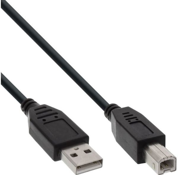 InLine 34511X, 1 m, USB A, USB B, Hanstik/Hanstik, 480 Mbit/s, Lajittelu