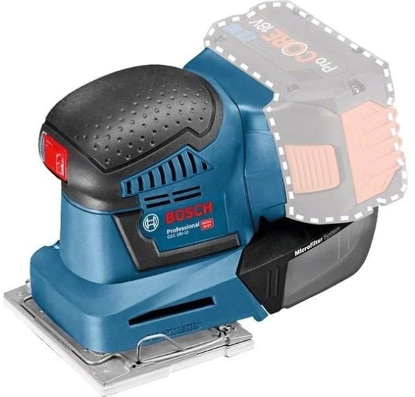 Bosch AKKURYSTEPUDSER GSS 18V-10 SOLO L-BOXX - SOLO