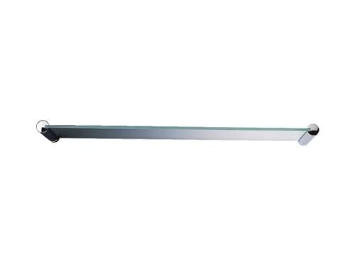Damixa glas hylde 62 cm krom
