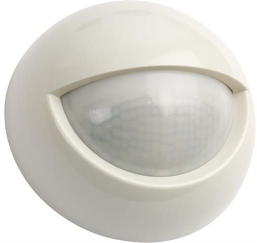 ESYLUX MD-W200i, Seinä, Valkoinen, IP55, 2000 lx, 2,5 m, 200°