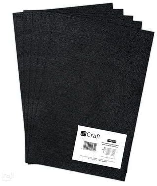 DP Craft polyesterfilt A4 svart DPFC-025