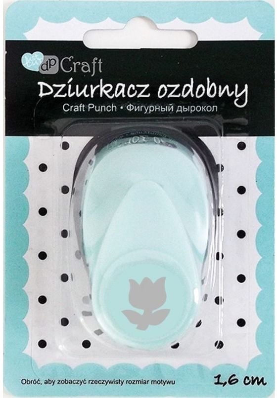 Dekorativ stanse 1,6 cm tulipan (JCDZ-105-037)