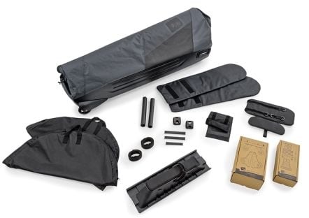 B&W Cases Bike.bag 2.0, Transportsbag for sykkel, Svart, Grå